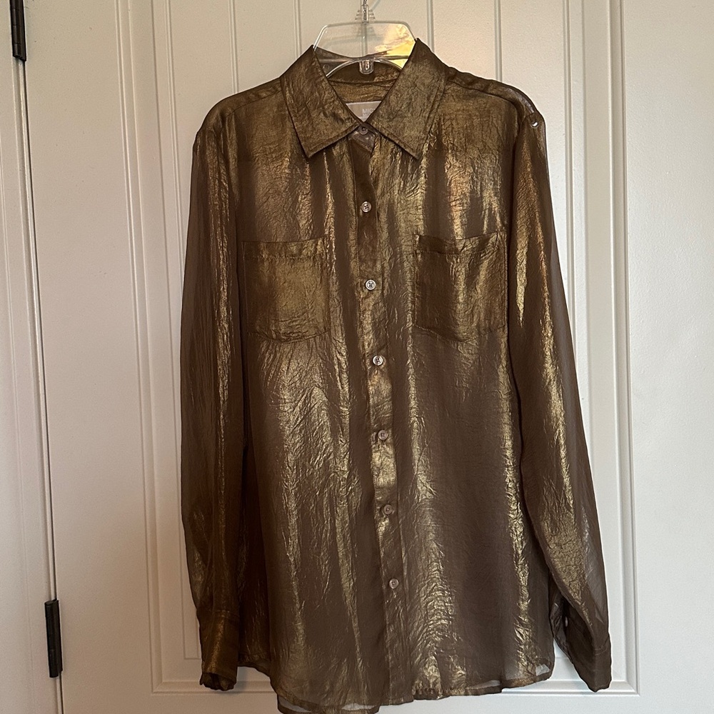 Michael Kors Gold Top